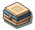 pile of books icon