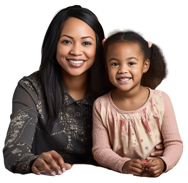 therapist and young girl smiling what is aba therapy