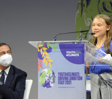 Greta Thunberg at Youth 4climate - an autistic climate activist