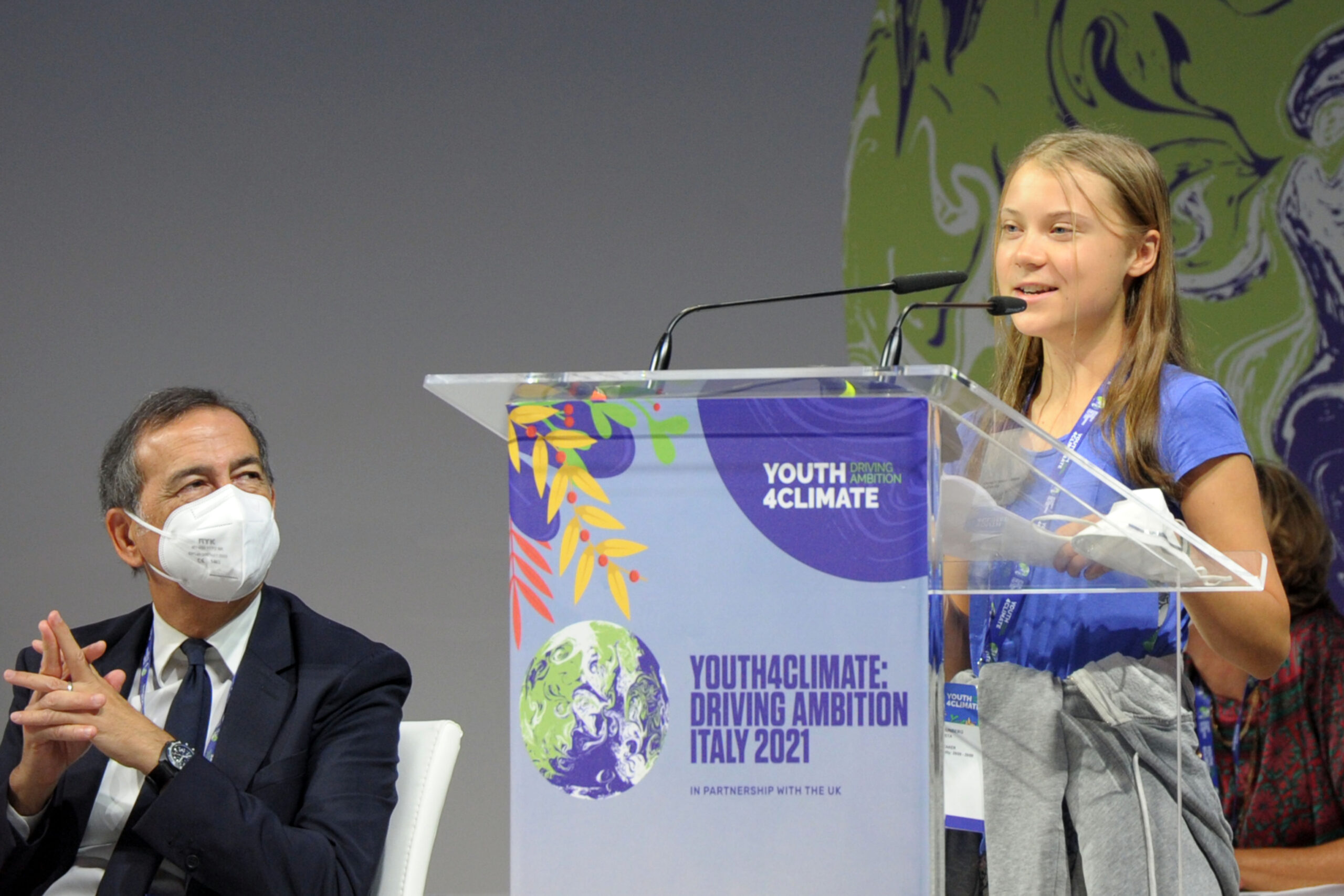 Greta Thunberg at Youth 4climate - an autistic climate activist