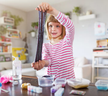 slime for autistic children. aba therapy. kids club aba. georgia